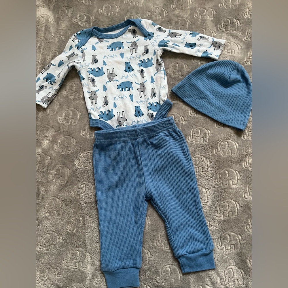 3 piece pajama set